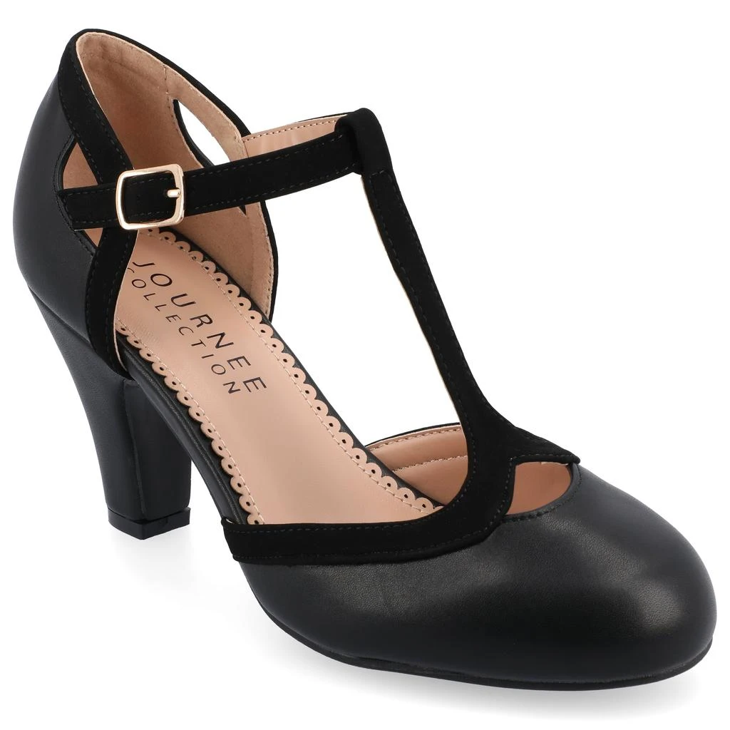 Journee Collection Collection Women's Wide Width Olina Pump 8