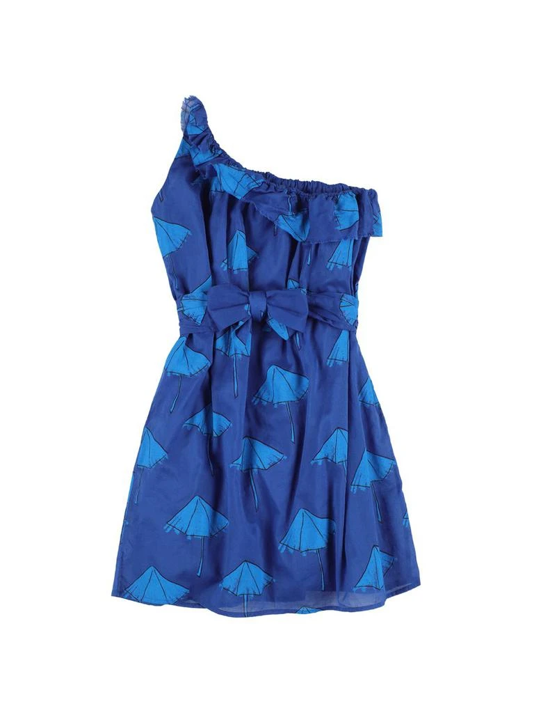 The Animals Observatory Umbrella Print Cotton Dress 2