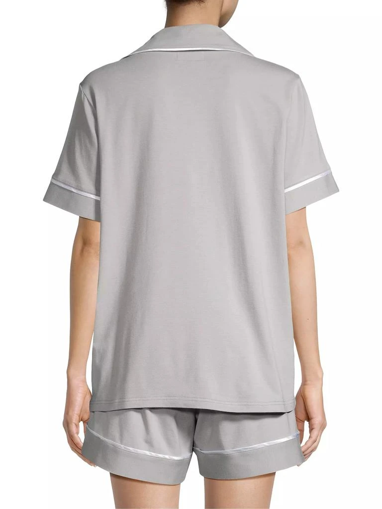 KIP. Monogrammed Luxe Cotton Pajama Set 5