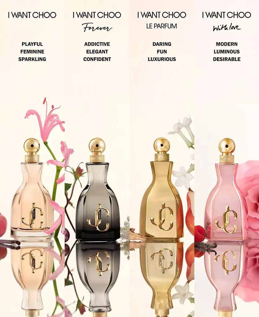 Jimmy Choo I Want Choo With Love Eau de Parfum, 3.3 oz. 6
