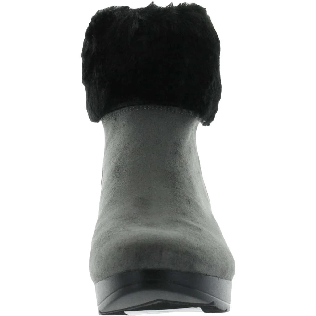 DKNY Abri Womens Zipper Wedge Booties 3