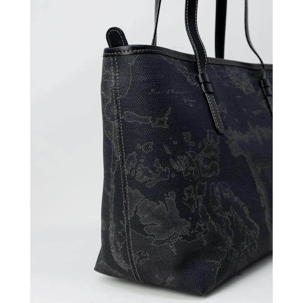 Alviero Martini Prima Classe Black Leather Handbag 4