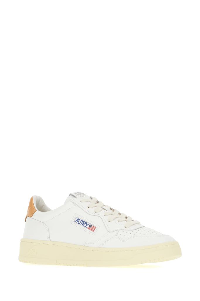 Autry White Leather Medalist Sneakers