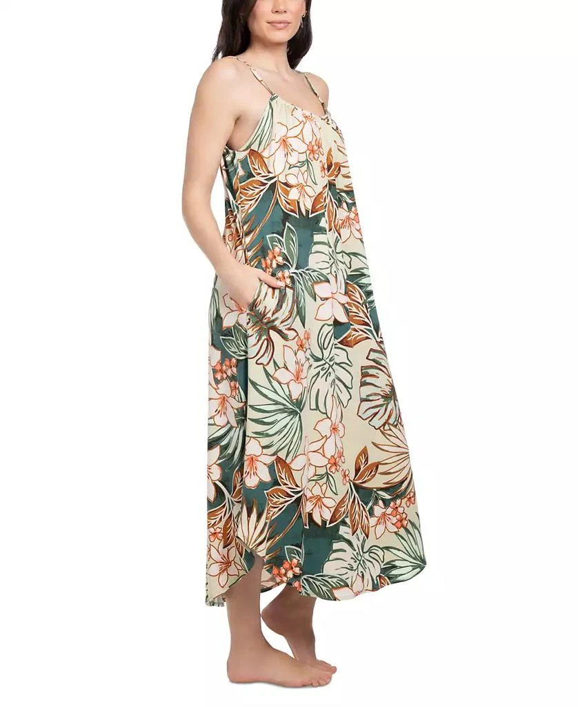 Linea Donatella Women's Milana Floral Maxi Nightgown 3