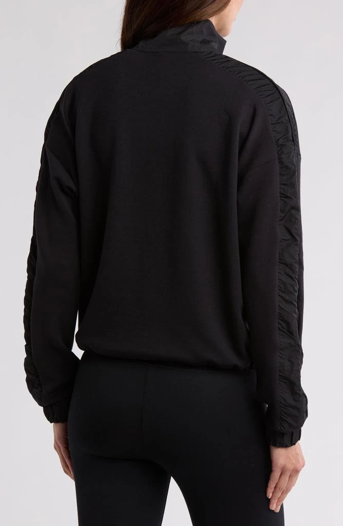 YOGALICIOUS Divergent Scuba Knit Half Zip Jacket 2