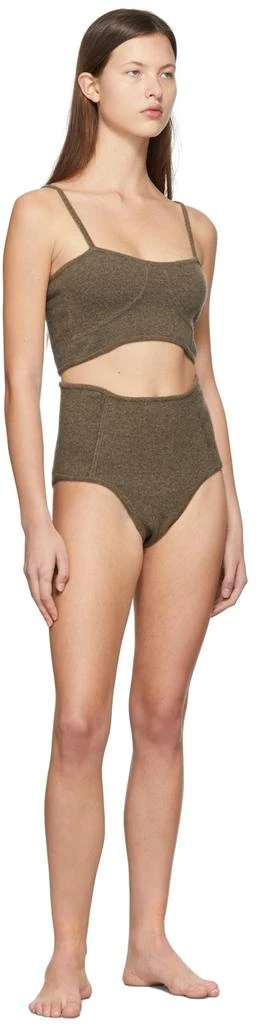 Le Kasha Brown Organic Cashmere Ajaccio Briefs 4