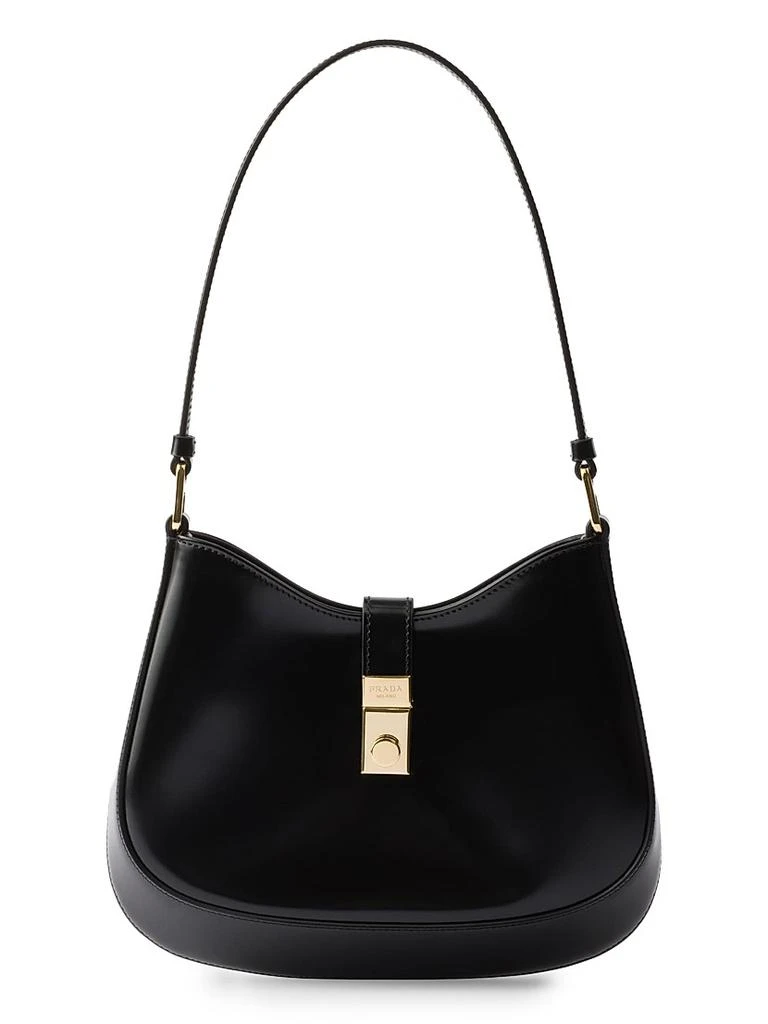 Prada Cleo Brushed Leather Shoulder Bag 1