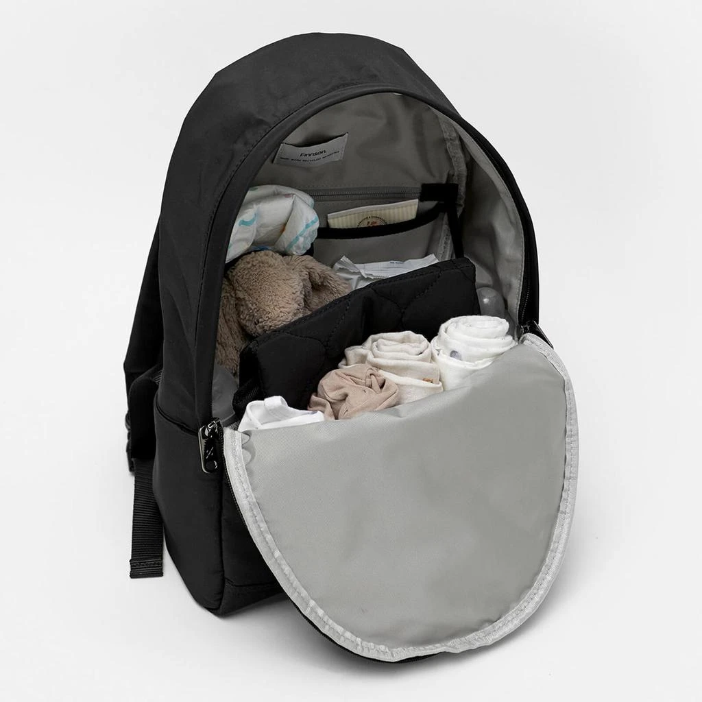 Finnson Finnson Inge Eco Changing Backpack - Black 8