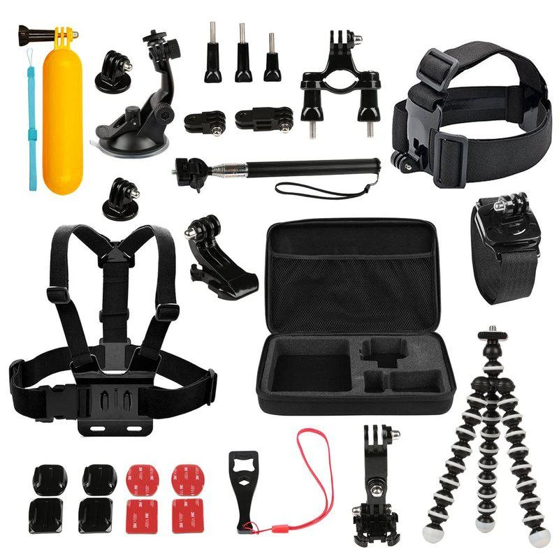 Fresh Fab Finds 26-in-1 GoPro Accessory Kit For Hero 5/4/3+/3/2/1 Cameras Outdoor Sports Action Kit