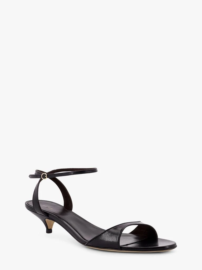 The Row Vika 35 leather heel sandals 3