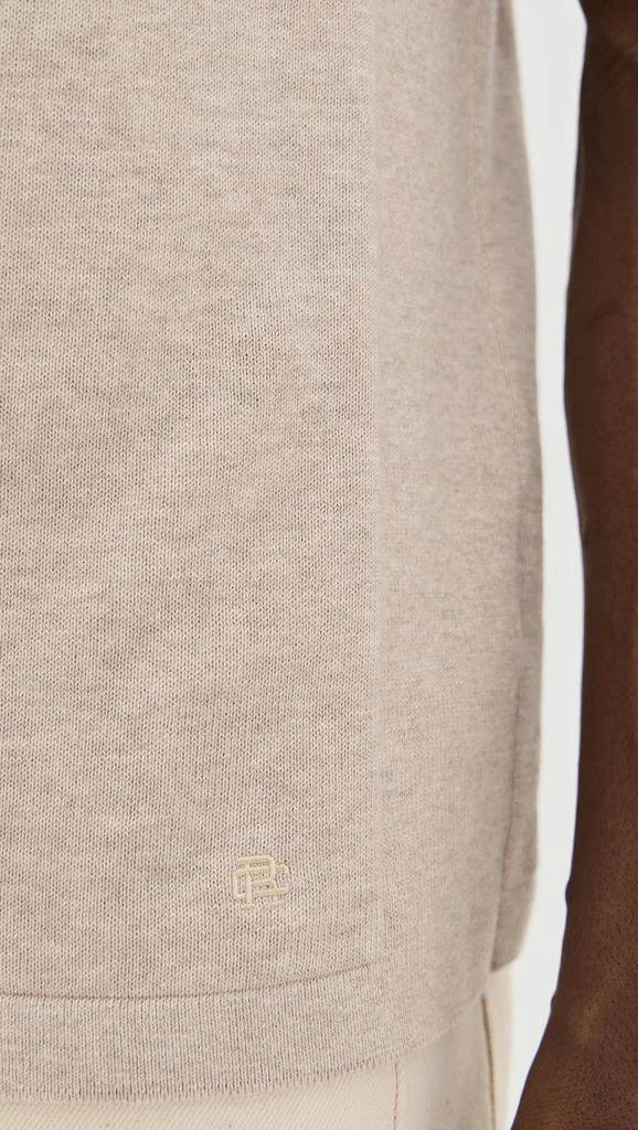 REIGNING CHAMP Cotton Cashmere Riviera Polo 5