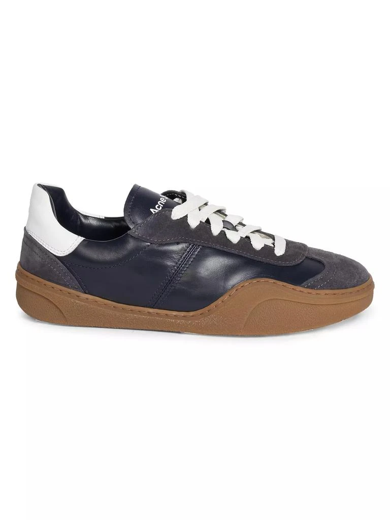 Acne Studios Bars Leather Low-Top Sneakers 1