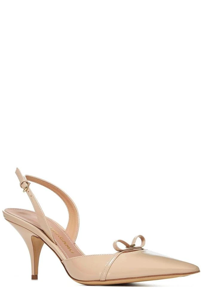 Salvatore Ferragamo Ferragamo Mini Bow Slingback Pumps 2