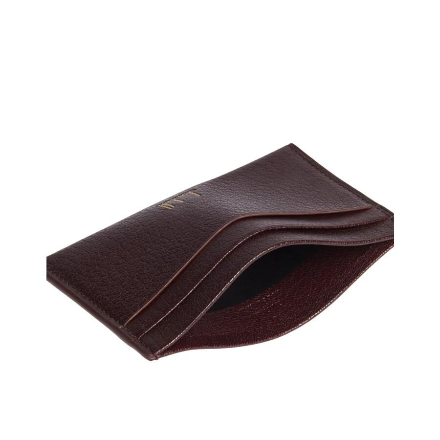 Dunhill Duke Fine Leather Card Case - Burgundy 2