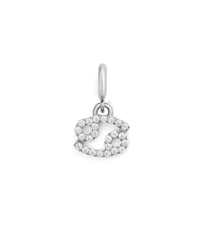 Daniel Wellington Women's Silver Tone Stainless-Steel Watch Charm