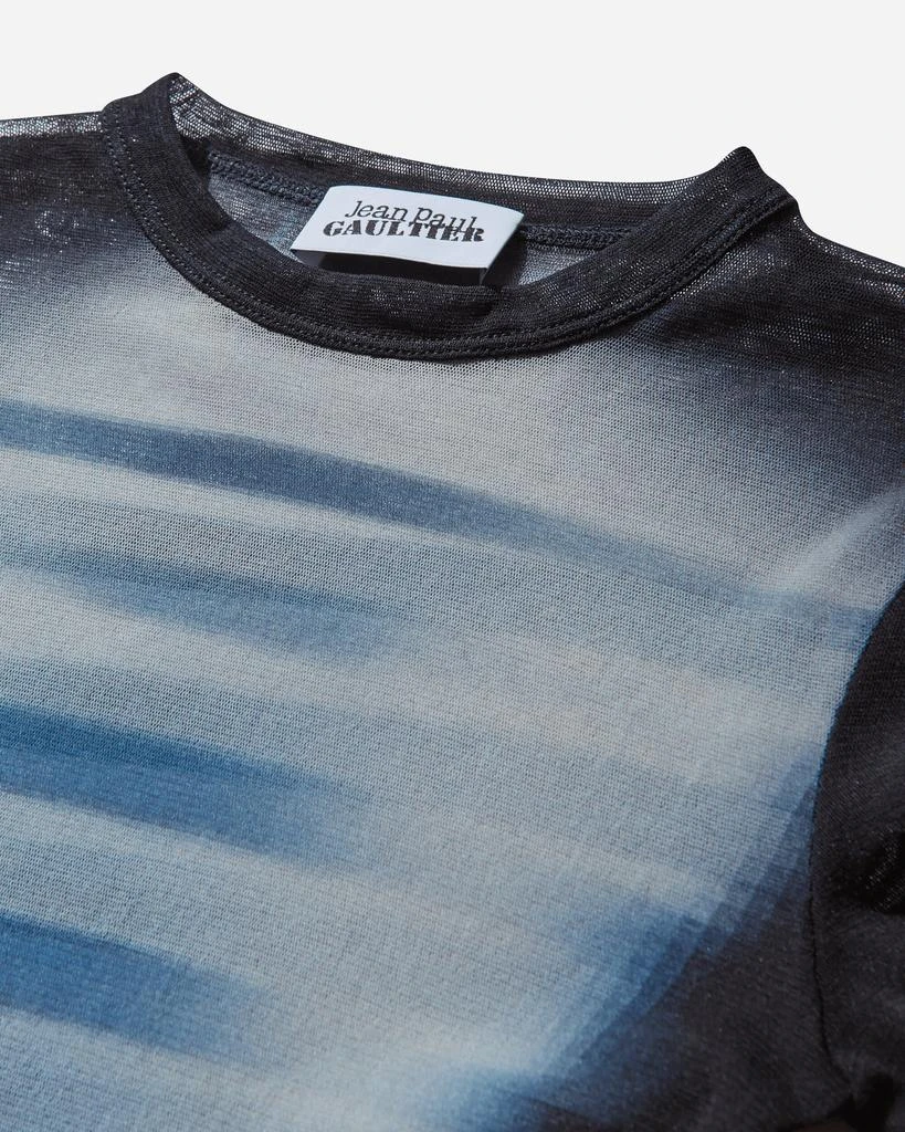 Jean Paul Gaultier Women's “Le Mâle” Longsleeve Top Navy / Blue / White 3