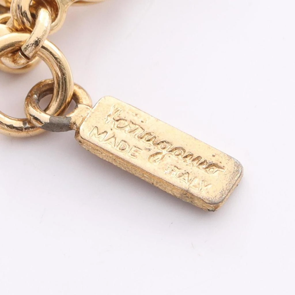 Salvatore Ferragamo gold gold Plating Necklace (Pre-Owned) 5