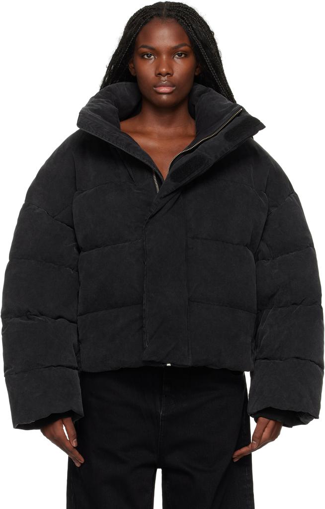 Entire Studios Black MML Puffer Down Jacket