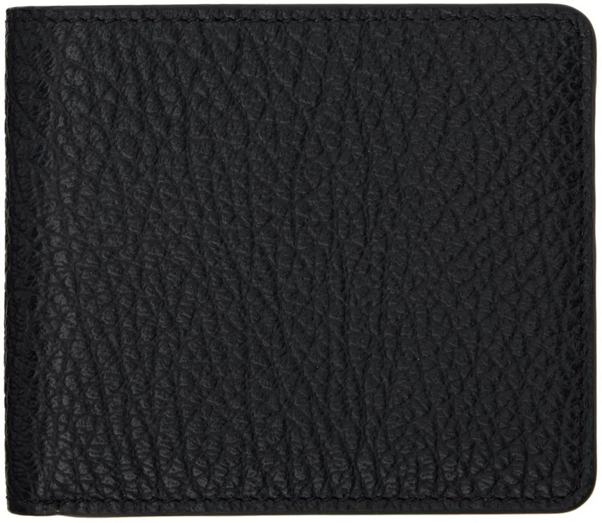 MAISON MARGIELA Black Four Stitches Wallet 1