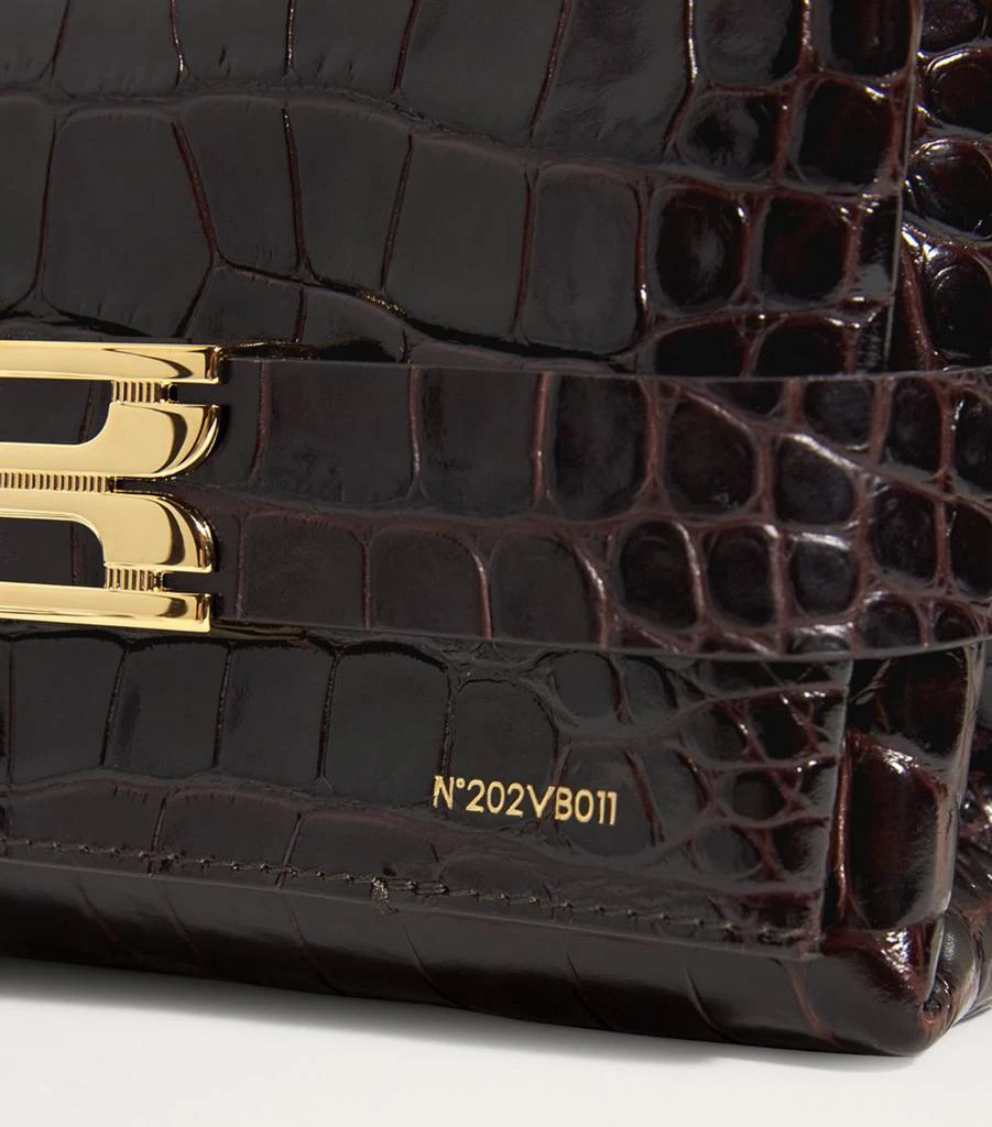 Victoria Beckham Mini Leather B Buckle Pouch Bag 6