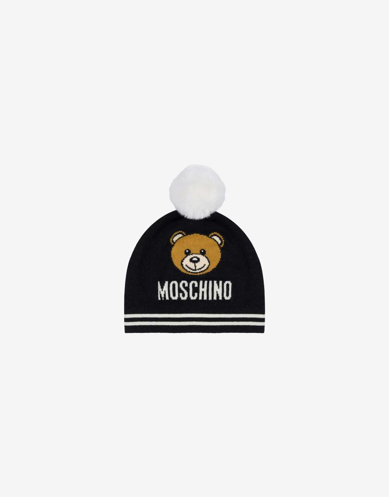 Moschino Moschino Teddy Bear Knit Hat