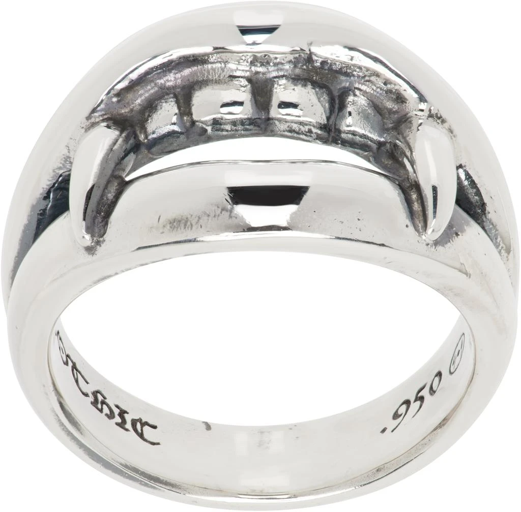 YOHJI YAMAMOTO Silver Vampire Fang Ring 1