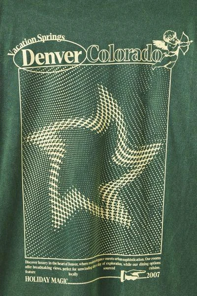 Urban Outfitters Denver Colorado Washed Cotton Graphic Tee 3