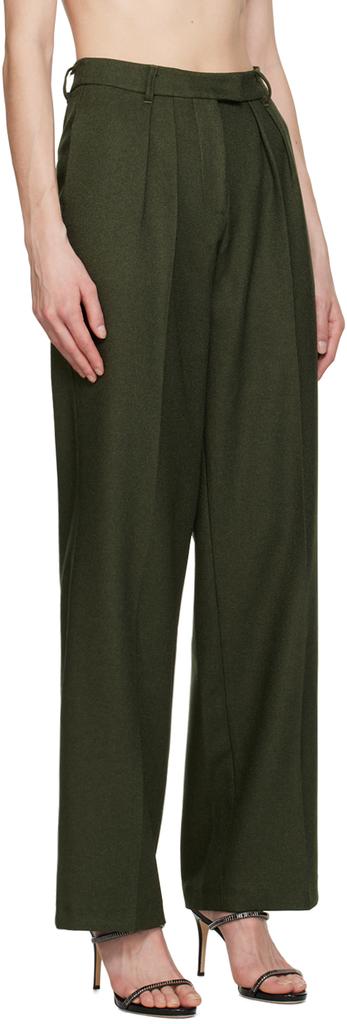 Aya Muse Green Ori Trousers