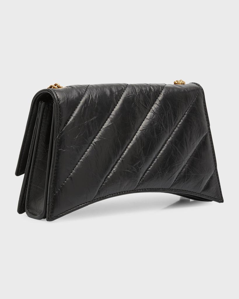 【BALENCIAGA】CRUSH XS CHAIN SHOULDER BAG Balenciaga Crush XS Quilted Chain Bag - Shoulder Bags