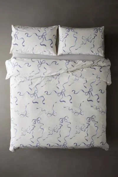Urban Outfitters Painted Bows Duvet Set 2