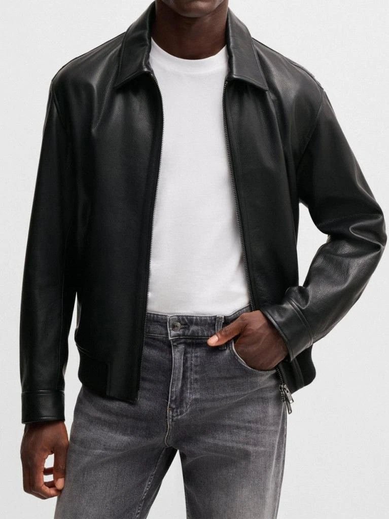Hugo Boss Classic Black Bomber Jacket 2