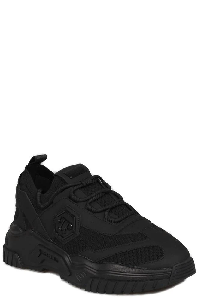 Philipp Plein Philipp Plein Logo Embossed Hexagon Sneakers 2