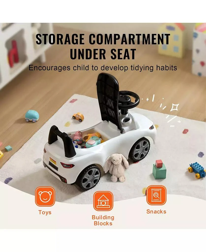SUGIFT White Ride On Push Car with Music
Storage, Ages 1-3 9