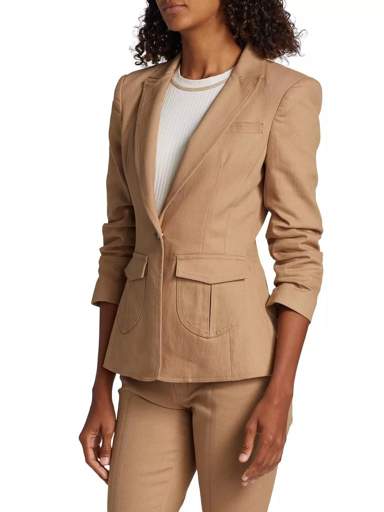 Cinq à Sept Louisa Denim Blazer 4
