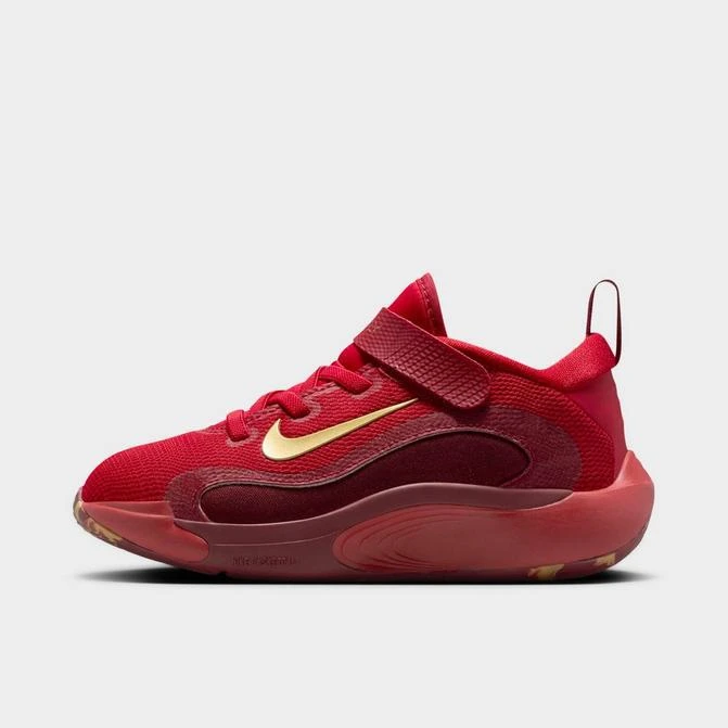 NIKE Little Kids' Nike IsoFly Stretch Lace Basketball Shoes 1