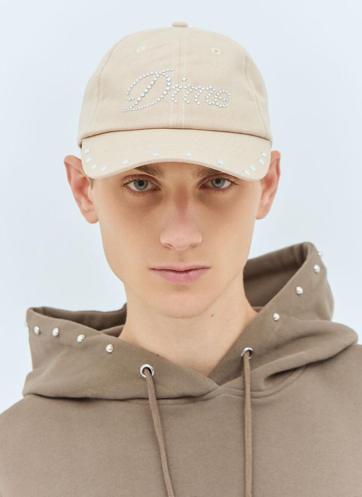 Dime Dime Frosted Cursive Logo Baseball Cap