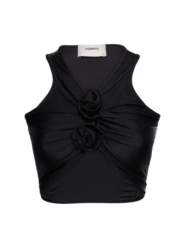 COPERNI Flower Jersey Top 1