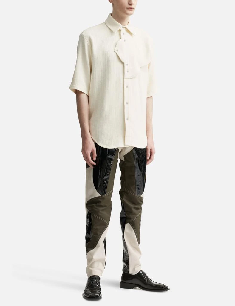 GmbH Patchwork Vinyl Trousers 5