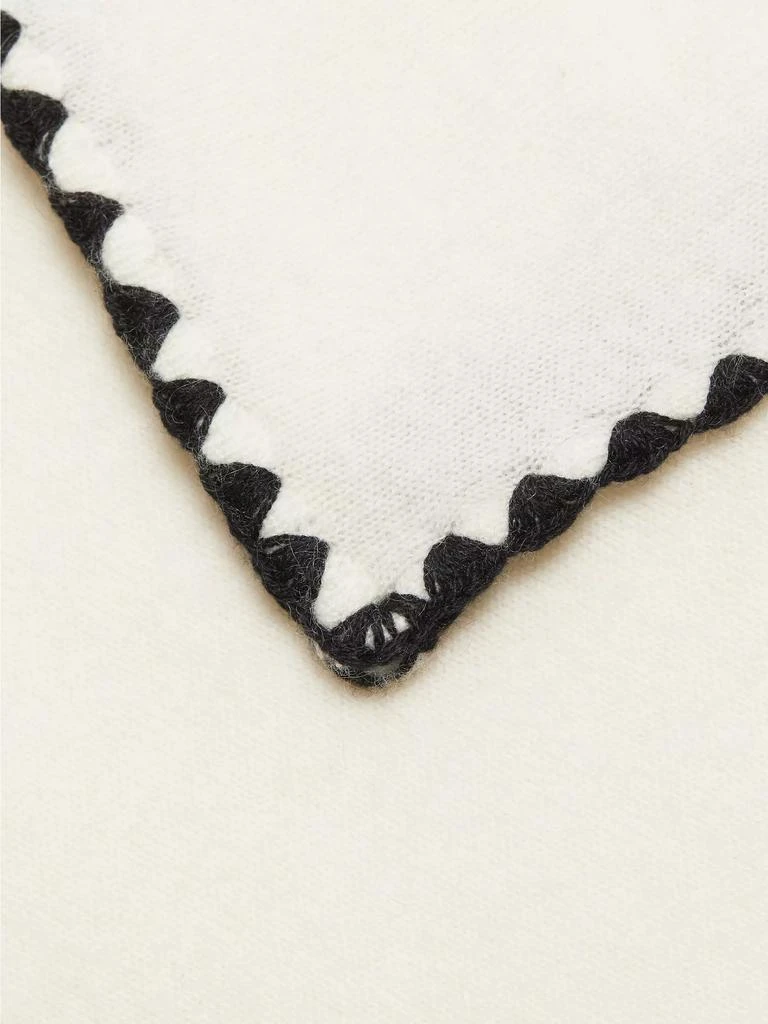 Saks Fifth Avenue Whipstitch-Trimmed Cashmere Scarf 2