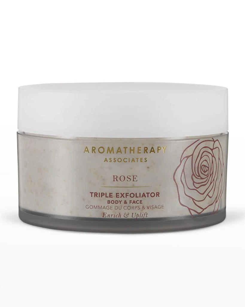 Aromatherapy Associates Rose Triple Exfoliator, 200mL/ 6.76 oz. 3