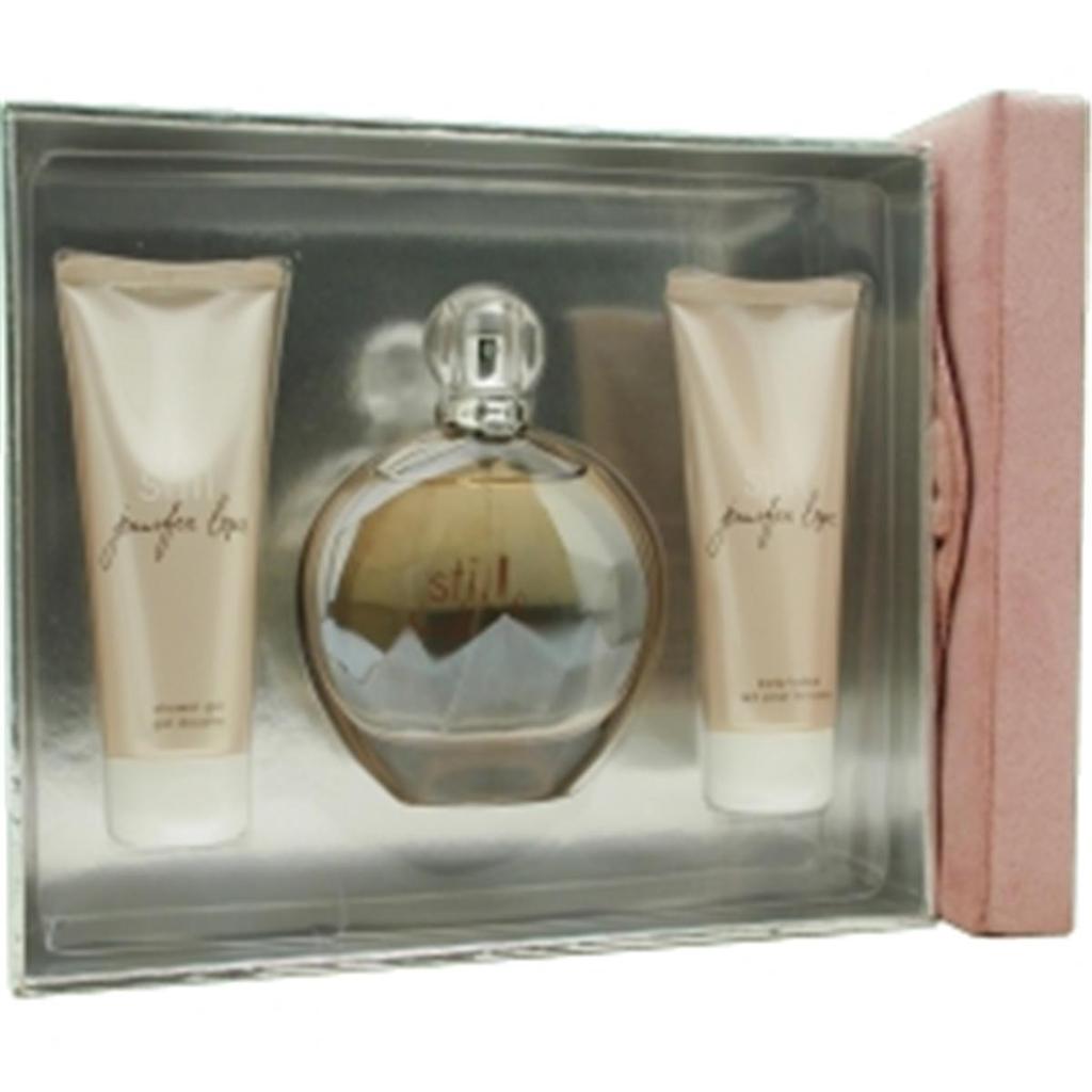 JENNIFER LOPEZ Still  3.4 oz Eau De Parfum Spray 2.5 oz Body Lotion & Shower Gel by  for Women