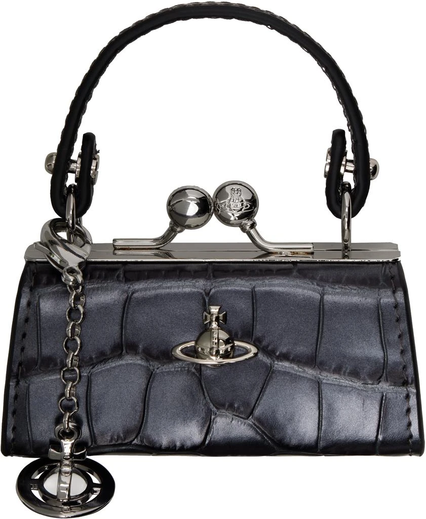 Vivienne Westwood Gunmetal Doll Bag Coin Pouch 1