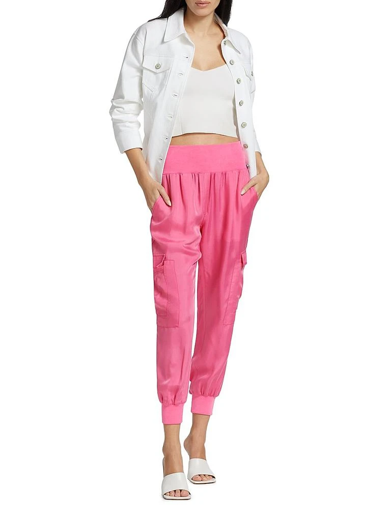 Cinq à Sept Formfitting Denim Jacket 2