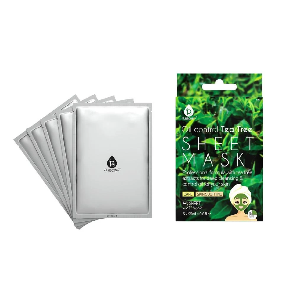 PURSONIC Pursonic Oil Control Tea Tree Sheet Mask 2