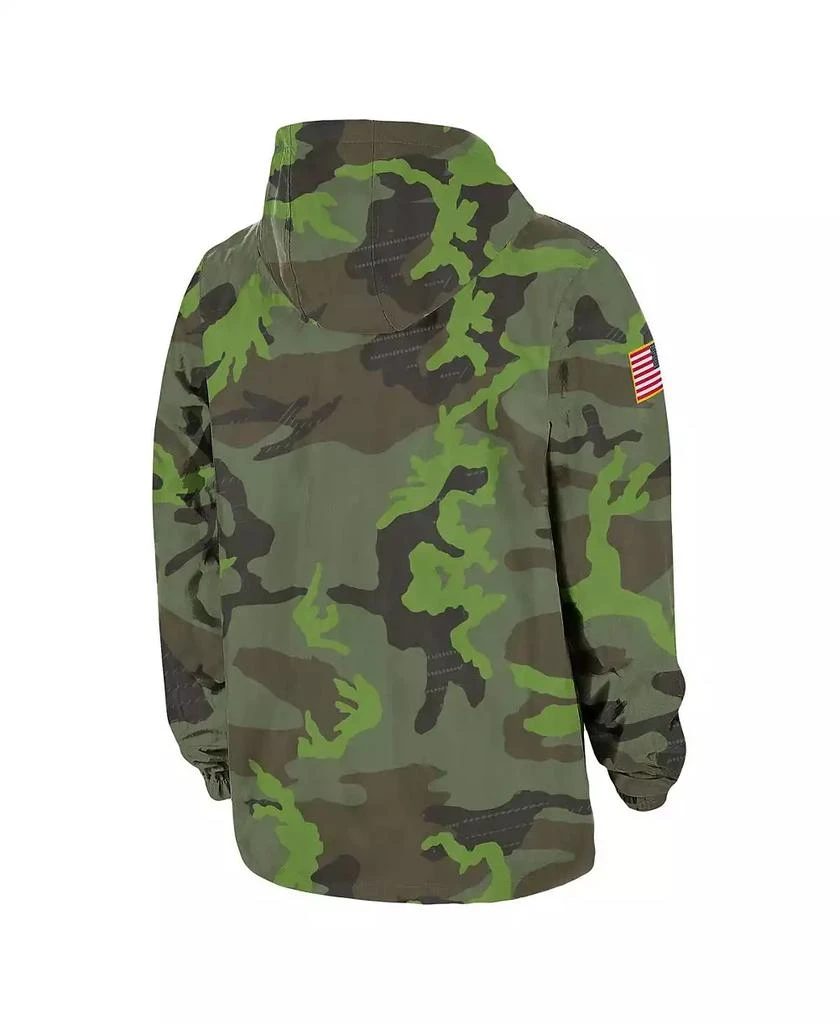 NIKE Men's Camo Penn State Nittany Lions Hoodie Full-Snap Jacket 2