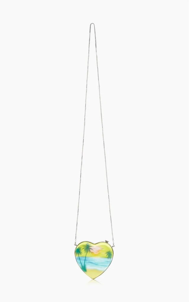 Brandon Maxwell Brandon Maxwell - Heart Minaudiere Crossbody Bag 3