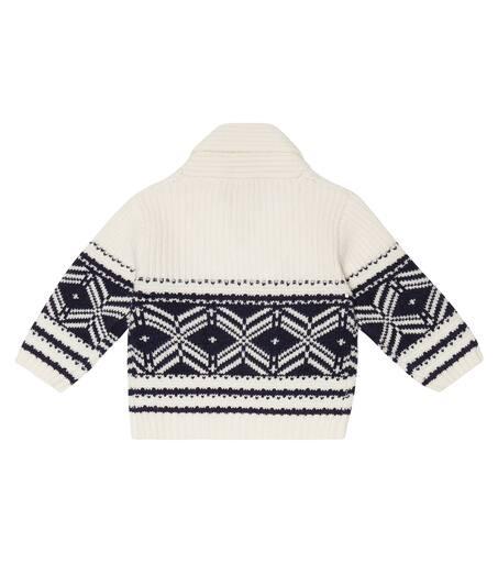 Tartine et Chocolat Baby intarsia wool-blend sweater