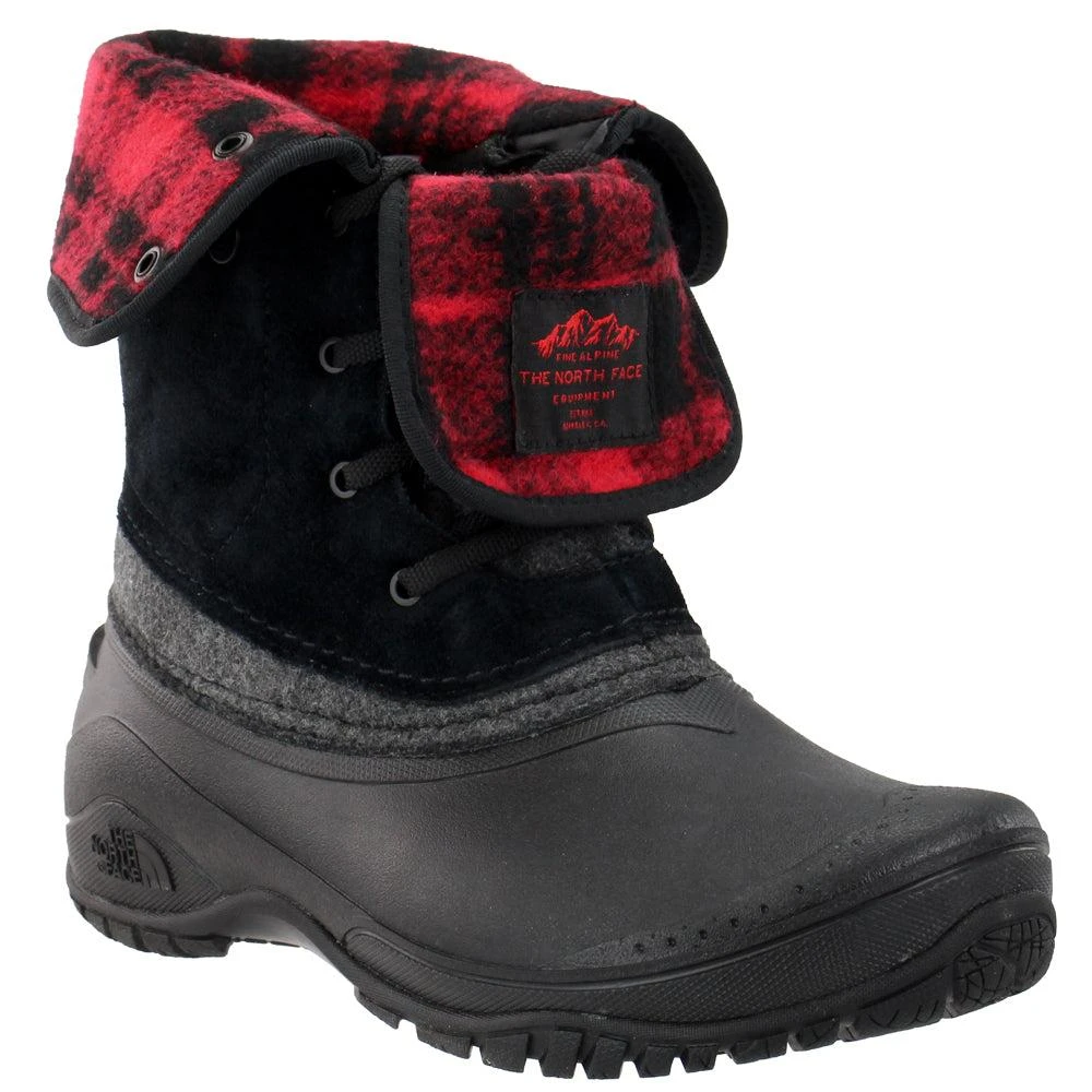 The North Face Shellista II Roll Down Plaid Round Toe Snow Boots 2