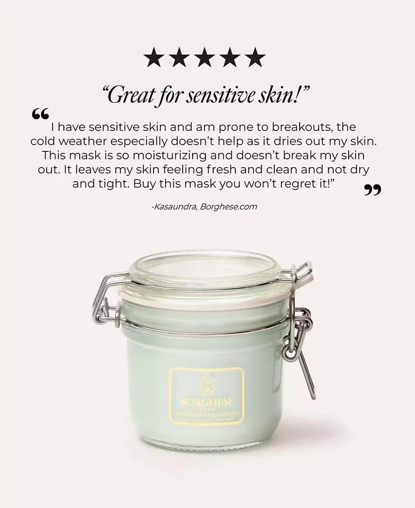 Borghese Advanced Fango Delicato Mud For Delicate Dry Skin - Travel Size 4