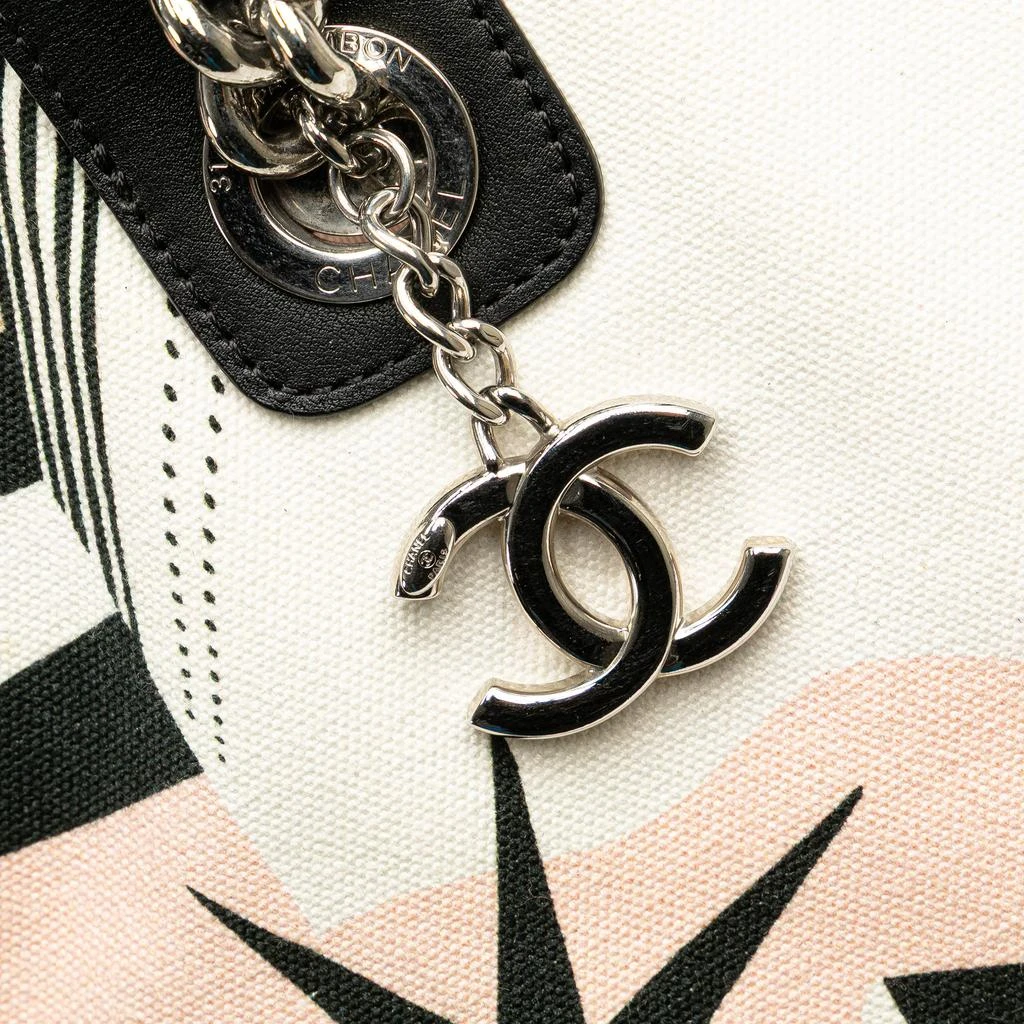 Chanel Chanel Pink Canvas La Pausa Bay Shopping Tote 4